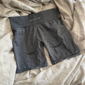 NVGTN Black Speckled Contour Seamless Shorts